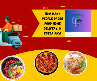 how many people order food home delivery in costa Rica